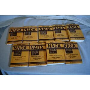 NADA Official Used Car Guides - 1981